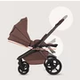 Carucior 3 in 1, Lionelo, Freya, Cu scoica ADAC, Landou si salteluta ventilate, Pliabil,  Reglare spatar in 3 pozitii, Suport de picioare in 4 pozitii, Maner reglabil in 3 pozitii, Sustine 22 kg, Cu accesorii, 0 luni+, Maro - 34