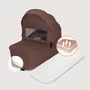 Carucior 3 in 1, Lionelo, Freya, Cu scoica ADAC, Landou si salteluta ventilate, Pliabil,  Reglare spatar in 3 pozitii, Suport de picioare in 4 pozitii, Maner reglabil in 3 pozitii, Sustine 22 kg, Cu accesorii, 0 luni+, Maro - 37