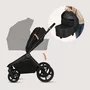 Carucior 3 in 1, Lionelo, Freya, Cu scoica ADAC, Landou si salteluta ventilate, Pliabil,  Reglare spatar in 3 pozitii, Suport de picioare in 4 pozitii, Maner reglabil in 3 pozitii, Sustine 22 kg, Cu accesorii, 0 luni+, Negru - 30