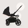 Carucior 3 in 1, Lionelo, Freya, Cu scoica ADAC, Landou si salteluta ventilate, Pliabil,  Reglare spatar in 3 pozitii, Suport de picioare in 4 pozitii, Maner reglabil in 3 pozitii, Sustine 22 kg, Cu accesorii, 0 luni+, Negru - 34