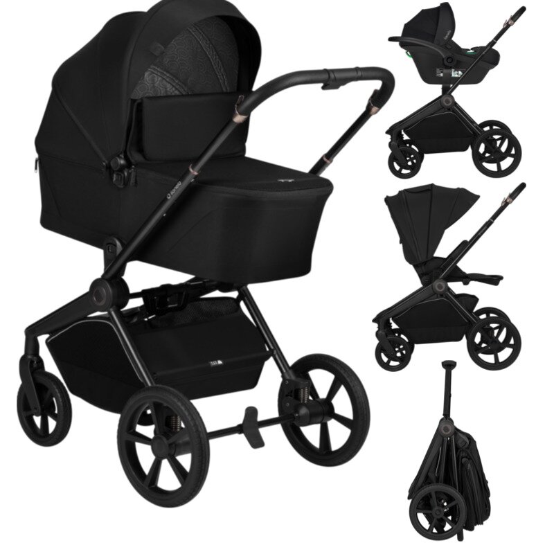 Carucior 3 in 1, Lionelo, Freya, Cu scoica ADAC, Landou si salteluta…