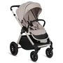 Carucior 3 in 1, Lionelo, Layla, Pana la 22 kg, Cadru aluminiu, Cu landou intarit si salteluta din spuma AirDots, Cu scoica auto testata ADAC, Reversibil, Cu ventilatie 3D, Cu accesorii, EN1888-1, EN1888-2, EN1466, Bej - 8