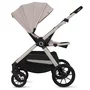 Carucior 3 in 1, Lionelo, Layla, Pana la 22 kg, Cadru aluminiu, Cu landou intarit si salteluta din spuma AirDots, Cu scoica auto testata ADAC, Reversibil, Cu ventilatie 3D, Cu accesorii, EN1888-1, EN1888-2, EN1466, Bej - 12