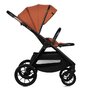 Carucior 3 in 1, Lionelo, Layla, Pana la 22 kg, Cadru aluminiu, Cu landou intarit si salteluta din spuma AirDots, Cu scoica auto testata ADAC, Reversibil, Cu ventilatie 3D, Cu accesorii, EN1888-1, EN1888-2, EN1466, Maro - 10