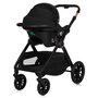Carucior 3 in 1, Lionelo, Layla, Pana la 22 kg, Cadru aluminiu, Cu landou intarit si salteluta din spuma AirDots, Cu scoica auto testata ADAC, Reversibil, Cu ventilatie 3D, Cu accesorii, EN1888-1, EN1888-2, EN1466, Maro - 20