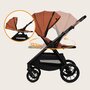 Carucior 3 in 1, Lionelo, Layla, Pana la 22 kg, Cadru aluminiu, Cu landou intarit si salteluta din spuma AirDots, Cu scoica auto testata ADAC, Reversibil, Cu ventilatie 3D, Cu accesorii, EN1888-1, EN1888-2, EN1466, Maro - 39