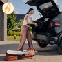 Carucior 3 in 1, Lionelo, Layla, Pana la 22 kg, Cadru aluminiu, Cu landou intarit si salteluta din spuma AirDots, Cu scoica auto testata ADAC, Reversibil, Cu ventilatie 3D, Cu accesorii, EN1888-1, EN1888-2, EN1466, Maro - 41