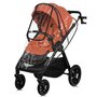 Carucior 3 in 1, Lionelo, Layla, Pana la 22 kg, Cadru aluminiu, Cu landou intarit si salteluta din spuma AirDots, Cu scoica auto testata ADAC, Reversibil, Cu ventilatie 3D, Cu accesorii, EN1888-1, EN1888-2, EN1466, Maro - 12