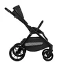 Carucior 3 in 1, Lionelo, Layla, Pana la 22 kg, Cadru aluminiu, Cu landou intarit si salteluta din spuma AirDots, Cu scoica auto testata ADAC, Reversibil, Cu ventilatie 3D, Cu accesorii, EN1888-1, EN1888-2, EN1466, Negru - 12