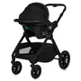 Carucior 3 in 1, Lionelo, Layla, Pana la 22 kg, Cadru aluminiu, Cu landou intarit si salteluta din spuma AirDots, Cu scoica auto testata ADAC, Reversibil, Cu ventilatie 3D, Cu accesorii, EN1888-1, EN1888-2, EN1466, Negru - 21