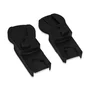 Carucior 3 in 1, Lionelo, Layla, Pana la 22 kg, Cadru aluminiu, Cu landou intarit si salteluta din spuma AirDots, Cu scoica auto testata ADAC, Reversibil, Cu ventilatie 3D, Cu accesorii, EN1888-1, EN1888-2, EN1466, Negru - 35