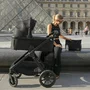 Carucior 3 in 1, Lionelo, Layla, Pana la 22 kg, Cadru aluminiu, Cu landou intarit si salteluta din spuma AirDots, Cu scoica auto testata ADAC, Reversibil, Cu ventilatie 3D, Cu accesorii, EN1888-1, EN1888-2, EN1466, Negru - 54