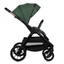 Carucior 3 in 1, Lionelo, Layla, Pana la 22 kg, Cadru aluminiu, Cu landou intarit si salteluta din spuma AirDots, Cu scoica auto testata ADAC, Reversibil, Cu ventilatie 3D, Cu accesorii, EN1888-1, EN1888-2, EN1466, Verde - 9