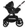 Carucior 3 in 1, Lionelo, Layla, Pana la 22 kg, Cadru aluminiu, Cu landou intarit si salteluta din spuma AirDots, Cu scoica auto testata ADAC, Reversibil, Cu ventilatie 3D, Cu accesorii, EN1888-1, EN1888-2, EN1466, Verde - 22