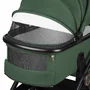 Carucior 3 in 1, Lionelo, Layla, Pana la 22 kg, Cadru aluminiu, Cu landou intarit si salteluta din spuma AirDots, Cu scoica auto testata ADAC, Reversibil, Cu ventilatie 3D, Cu accesorii, EN1888-1, EN1888-2, EN1466, Verde - 24
