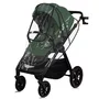 Carucior 3 in 1, Lionelo, Layla, Pana la 22 kg, Cadru aluminiu, Cu landou intarit si salteluta din spuma AirDots, Cu scoica auto testata ADAC, Reversibil, Cu ventilatie 3D, Cu accesorii, EN1888-1, EN1888-2, EN1466, Verde - 12