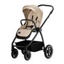 Carucior 3 in 1, Lionelo, Meril, Cu landou de dimensiune XL, Reversibil, Cu scoica auto testata ADAC, Cu accesorii, Pana la 22 kg, Conform cu EN1888-1 EN1888-2, EN1466, Bej - 4