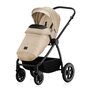 Carucior 3 in 1, Lionelo, Meril, Cu landou de dimensiune XL, Reversibil, Cu scoica auto testata ADAC, Cu accesorii, Pana la 22 kg, Conform cu EN1888-1 EN1888-2, EN1466, Bej - 5