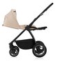 Carucior 3 in 1, Lionelo, Meril, Cu landou de dimensiune XL, Reversibil, Cu scoica auto testata ADAC, Cu accesorii, Pana la 22 kg, Conform cu EN1888-1 EN1888-2, EN1466, Bej - 13