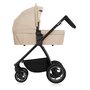 Carucior 3 in 1, Lionelo, Meril, Cu landou de dimensiune XL, Reversibil, Cu scoica auto testata ADAC, Cu accesorii, Pana la 22 kg, Conform cu EN1888-1 EN1888-2, EN1466, Bej - 15
