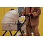 Carucior 3 in 1, Lionelo, Meril, Cu landou de dimensiune XL, Reversibil, Cu scoica auto testata ADAC, Cu accesorii, Pana la 22 kg, Conform cu EN1888-1 EN1888-2, EN1466, Bej - 36
