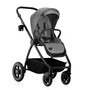 Carucior 3 in 1, Lionelo, Meril, Cu landou de dimensiune XL, Reversibil, Cu scoica auto testata ADAC, Cu accesorii, Pana la 22 kg, Conform cu EN1888-1 EN1888-2, EN1466, Gri - 3