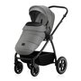 Carucior 3 in 1, Lionelo, Meril, Cu landou de dimensiune XL, Reversibil, Cu scoica auto testata ADAC, Cu accesorii, Pana la 22 kg, Conform cu EN1888-1 EN1888-2, EN1466, Gri - 5