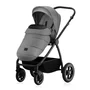 Carucior 3 in 1, Lionelo, Meril, Cu landou de dimensiune XL, Reversibil, Cu scoica auto testata ADAC, Cu accesorii, Pana la 22 kg, Conform cu EN1888-1 EN1888-2, EN1466, Gri - 5