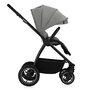 Carucior 3 in 1, Lionelo, Meril, Cu landou de dimensiune XL, Reversibil, Cu scoica auto testata ADAC, Cu accesorii, Pana la 22 kg, Conform cu EN1888-1 EN1888-2, EN1466, Gri - 9