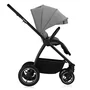 Carucior 3 in 1, Lionelo, Meril, Cu landou de dimensiune XL, Reversibil, Cu scoica auto testata ADAC, Cu accesorii, Pana la 22 kg, Conform cu EN1888-1 EN1888-2, EN1466, Gri - 9