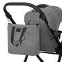 Carucior 3 in 1, Lionelo, Meril, Cu landou de dimensiune XL, Reversibil, Cu scoica auto testata ADAC, Cu accesorii, Pana la 22 kg, Conform cu EN1888-1 EN1888-2, EN1466, Gri - 19