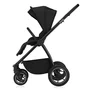 Carucior 3 in 1, Lionelo, Meril, Cu landou de dimensiune XL, Reversibil, Cu scoica auto testata ADAC, Cu accesorii, Pana la 22 kg, Conform cu EN1888-1 EN1888-2, EN1466, Negru - 12