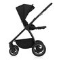 Carucior 3 in 1, Lionelo, Meril, Cu landou de dimensiune XL, Reversibil, Cu scoica auto testata ADAC, Cu accesorii, Pana la 22 kg, Conform cu EN1888-1 EN1888-2, EN1466, Negru - 12