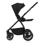 Carucior 3 in 1, Lionelo, Meril, Cu landou de dimensiune XL, Reversibil, Cu scoica auto testata ADAC, Cu accesorii, Pana la 22 kg, Conform cu EN1888-1 EN1888-2, EN1466, Negru - 13