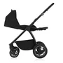 Carucior 3 in 1, Lionelo, Meril, Cu landou de dimensiune XL, Reversibil, Cu scoica auto testata ADAC, Cu accesorii, Pana la 22 kg, Conform cu EN1888-1 EN1888-2, EN1466, Negru - 14
