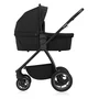 Carucior 3 in 1, Lionelo, Meril, Cu landou de dimensiune XL, Reversibil, Cu scoica auto testata ADAC, Cu accesorii, Pana la 22 kg, Conform cu EN1888-1 EN1888-2, EN1466, Negru - 15