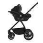 Carucior 3 in 1, Lionelo, Meril, Cu landou de dimensiune XL, Reversibil, Cu scoica auto testata ADAC, Cu accesorii, Pana la 22 kg, Conform cu EN1888-1 EN1888-2, EN1466, Negru - 18