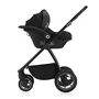 Carucior 3 in 1, Lionelo, Meril, Cu landou de dimensiune XL, Reversibil, Cu scoica auto testata ADAC, Cu accesorii, Pana la 22 kg, Conform cu EN1888-1 EN1888-2, EN1466, Negru - 19