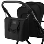 Carucior 3 in 1, Lionelo, Meril, Cu landou de dimensiune XL, Reversibil, Cu scoica auto testata ADAC, Cu accesorii, Pana la 22 kg, Conform cu EN1888-1 EN1888-2, EN1466, Negru - 21