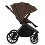 Carucior 3 in 1, Lionelo, Mika Plus, Cadru din aluminiu, Cu landou intarit si salteluta moale, Cu scoica auto testata ADAC, Reversibil, Cu sistem de ventilatie 3D, Cu accesorii, Pana la 22 kg, EN1888-1 EN1888-2 EN1466 ECE R129, Mocha Mousse - 14