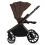 Carucior 3 in 1, Lionelo, Mika Plus, Cadru din aluminiu, Cu landou intarit si salteluta moale, Cu scoica auto testata ADAC, Reversibil, Cu sistem de ventilatie 3D, Cu accesorii, Pana la 22 kg, EN1888-1 EN1888-2 EN1466 ECE R129, Mocha Mousse - 15