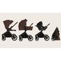 Carucior 3 in 1, Lionelo, Mika Plus, Cadru din aluminiu, Cu landou intarit si salteluta moale, Cu scoica auto testata ADAC, Reversibil, Cu sistem de ventilatie 3D, Cu accesorii, Pana la 22 kg, EN1888-1 EN1888-2 EN1466 ECE R129, Mocha Mousse - 33