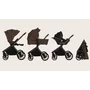 Carucior 3 in 1, Lionelo, Mika Plus, Cadru din aluminiu, Cu landou intarit si salteluta moale, Cu scoica auto testata ADAC, Reversibil, Cu sistem de ventilatie 3D, Cu accesorii, Pana la 22 kg, EN1888-1 EN1888-2 EN1466 ECE R129, Mocha Mousse - 33