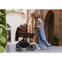 Carucior 3 in 1, Lionelo, Mika Plus, Cadru din aluminiu, Cu landou intarit si salteluta moale, Cu scoica auto testata ADAC, Reversibil, Cu sistem de ventilatie 3D, Cu accesorii, Pana la 22 kg, EN1888-1 EN1888-2 EN1466 ECE R129, Mocha Mousse - 46