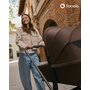Carucior 3 in 1, Lionelo, Mika Plus, Cadru din aluminiu, Cu landou intarit si salteluta moale, Cu scoica auto testata ADAC, Reversibil, Cu sistem de ventilatie 3D, Cu accesorii, Pana la 22 kg, EN1888-1 EN1888-2 EN1466 ECE R129, Mocha Mousse - 55
