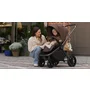 Carucior 3 in 1, Lionelo, Mika Plus, Cadru din aluminiu, Cu landou intarit si salteluta moale, Cu scoica auto testata ADAC, Reversibil, Cu sistem de ventilatie 3D, Cu accesorii, Pana la 22 kg, EN1888-1 EN1888-2 EN1466 ECE R129, Mocha Mousse - 52