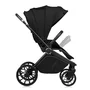 Carucior 3 in 1, Lionelo, Mika Plus, Cadru din aluminiu, Cu landou intarit si salteluta moale, Cu scoica auto testata ADAC, Reversibil, Cu sistem de ventilatie 3D, Cu accesorii, Pana la 22 kg, EN1888-1 EN1888-2 EN1466 ECE R129, Negru - 17