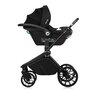 Carucior 3 in 1, Lionelo, Mika Plus, Cadru din aluminiu, Cu landou intarit si salteluta moale, Cu scoica auto testata ADAC, Reversibil, Cu sistem de ventilatie 3D, Cu accesorii, Pana la 22 kg, EN1888-1 EN1888-2 EN1466 ECE R129, Negru - 21