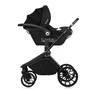 Carucior 3 in 1, Lionelo, Mika Plus, Cadru din aluminiu, Cu landou intarit si salteluta moale, Cu scoica auto testata ADAC, Reversibil, Cu sistem de ventilatie 3D, Cu accesorii, Pana la 22 kg, EN1888-1 EN1888-2 EN1466 ECE R129, Negru - 21