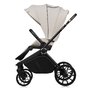 Carucior 3 in 1, Lionelo, Mika Plus, Cadru din aluminiu, Cu landou intarit si salteluta moale, Cu scoica auto testata ADAC, Reversibil, Cu sistem de ventilatie 3D, Cu accesorii, Pana la 22 kg, EN1888-1 EN1888-2 EN1466 ECE R129, Bej - 14